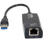 Adaptateur USB 3.0 vers RJ45, Lan Ethernet Gigabit, 10/100/1000Mbps - Noir — ECO · Smarty Paris 18e